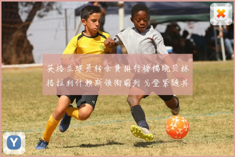 英格兰球员转会费排行榜揭晓贝林格拉利什赖斯领衔前列戈登紧随其后